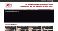 Desktop Screenshot of musimotion.com